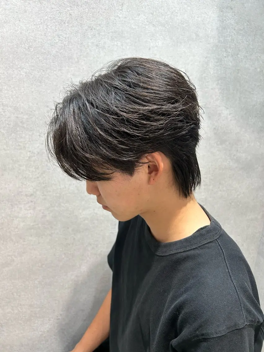 カラー ヘアアレンジ メンズ 🩵韓国スタイル特化 🩵yuuのヘアスタイル