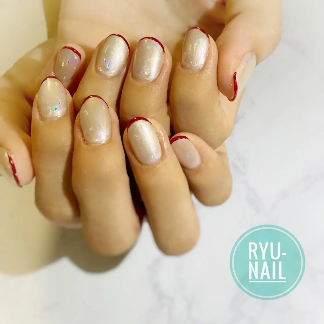ネイル ハンドネイル Ryu-nail 對馬　琴美のネイルデザイン