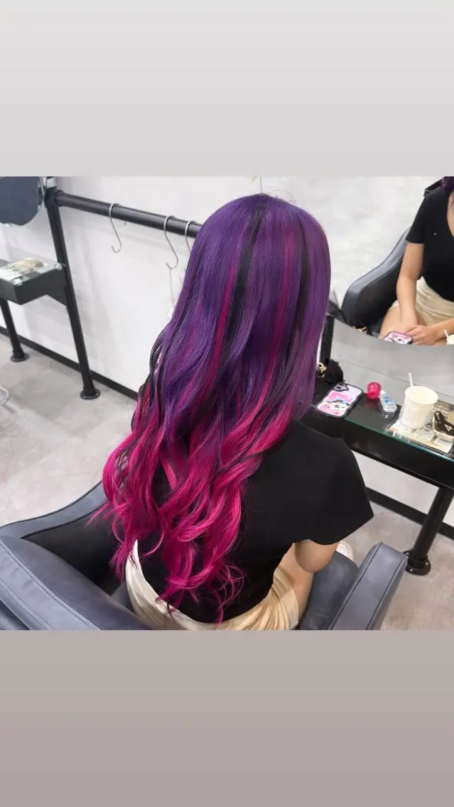 ロング カラー ヘアカラー ハイトーンカラー / kureaのヘアスタイル