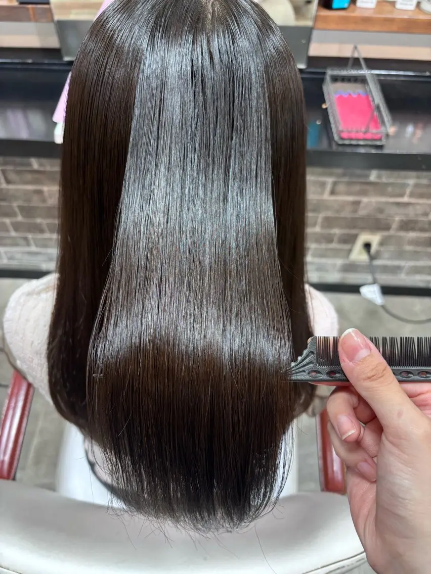 セミロング ヘアカラー メンズカットモデル 募集🫧Hina🫧のヘアスタイル