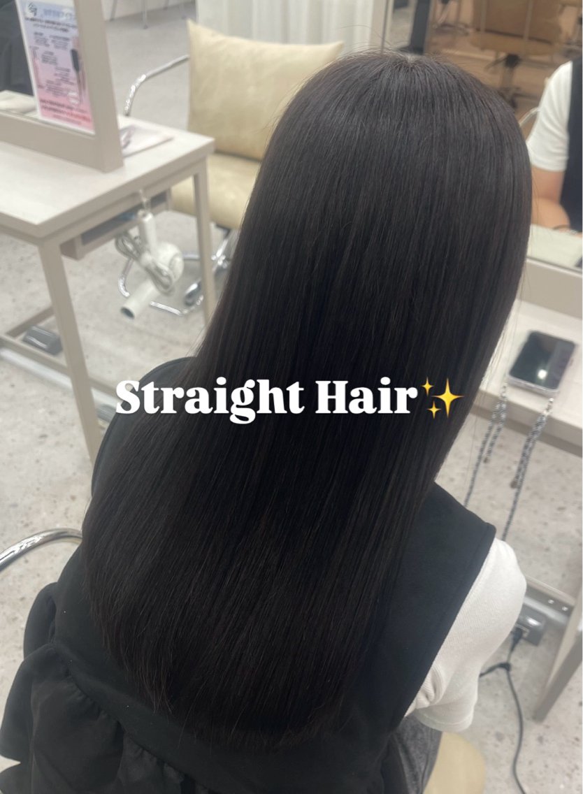 ロング 縮毛矯正 COCO reiのヘアスタイル