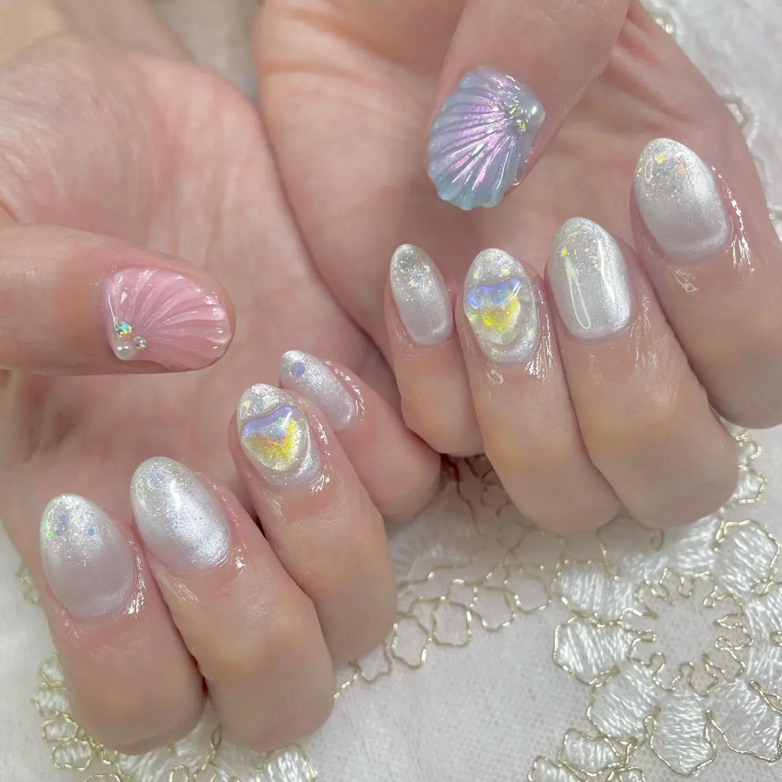ネイル ジェルネイル ハート J terrace Nailのネイルデザイン