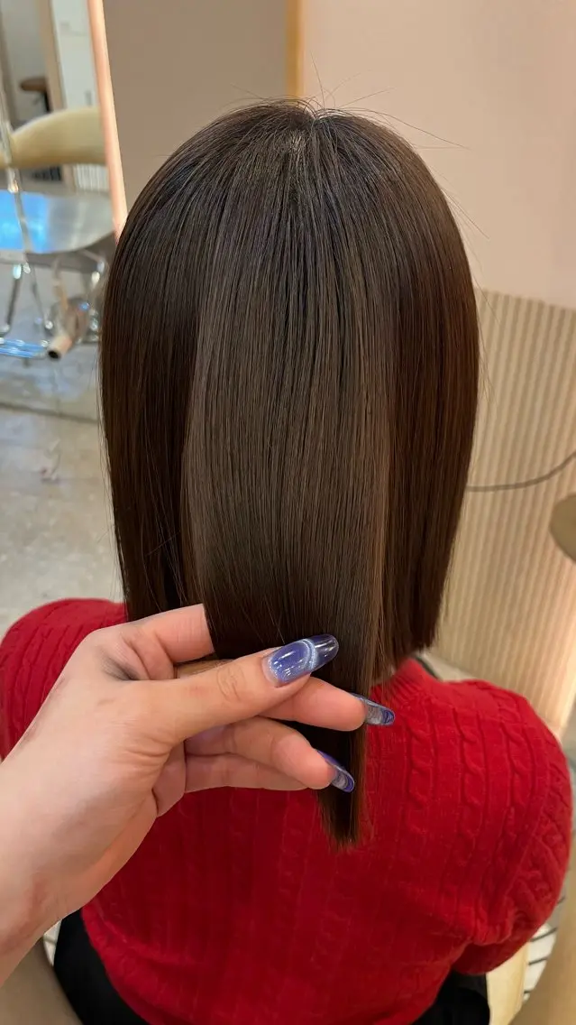 ショート カラー ヘアカラー トリートメント 💚 AKI 💚のヘアスタイル