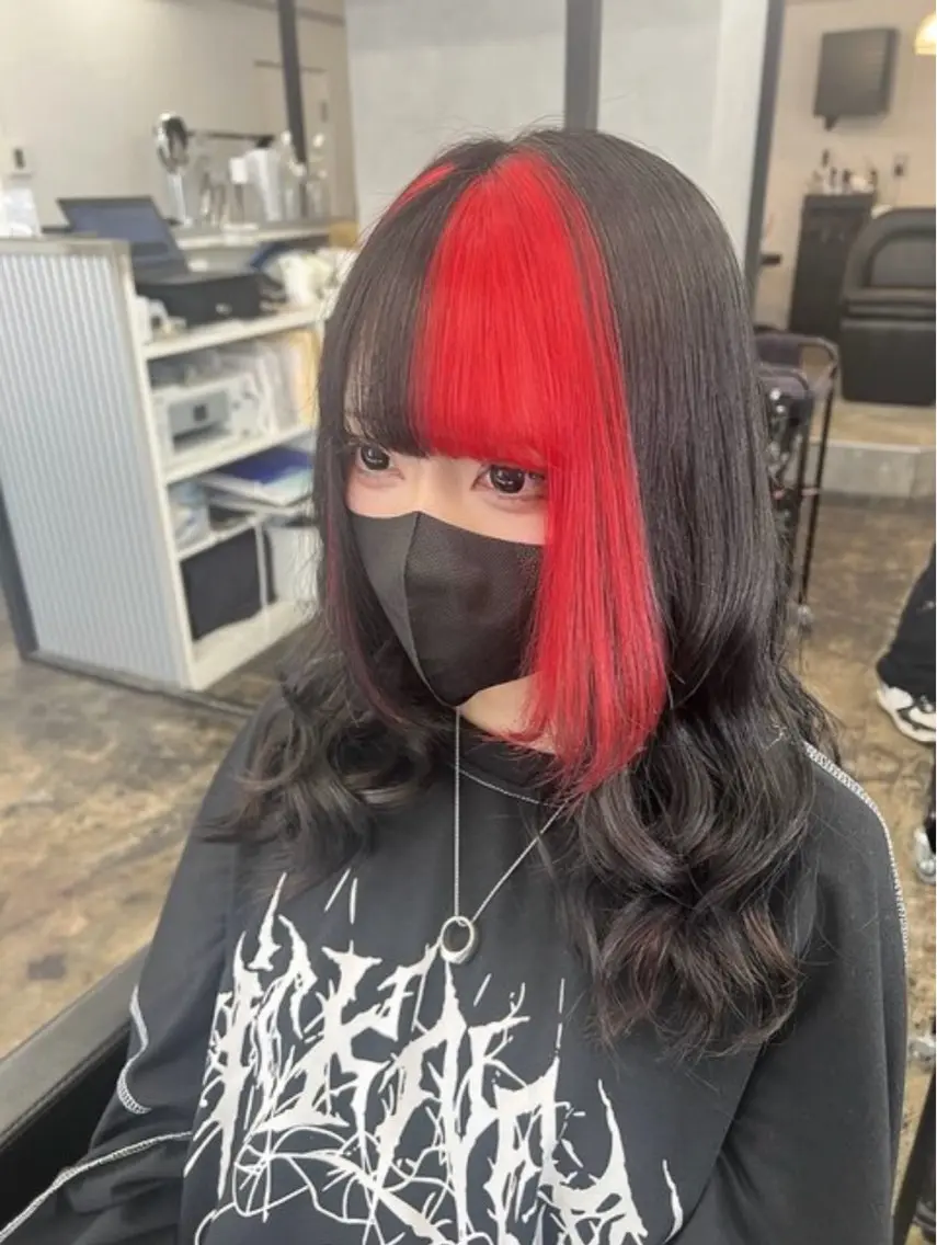 ロング 新宿💜ブリーチ 🩷HIKARUのヘアスタイル