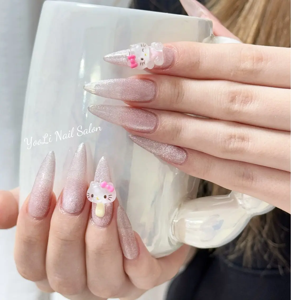 ネイル アートネイル フットネイル ジェルネイル ニュアンスネイル パラジェル ハンドネイル 🎀🎀YooLi Nail Salonのネイルデザイン