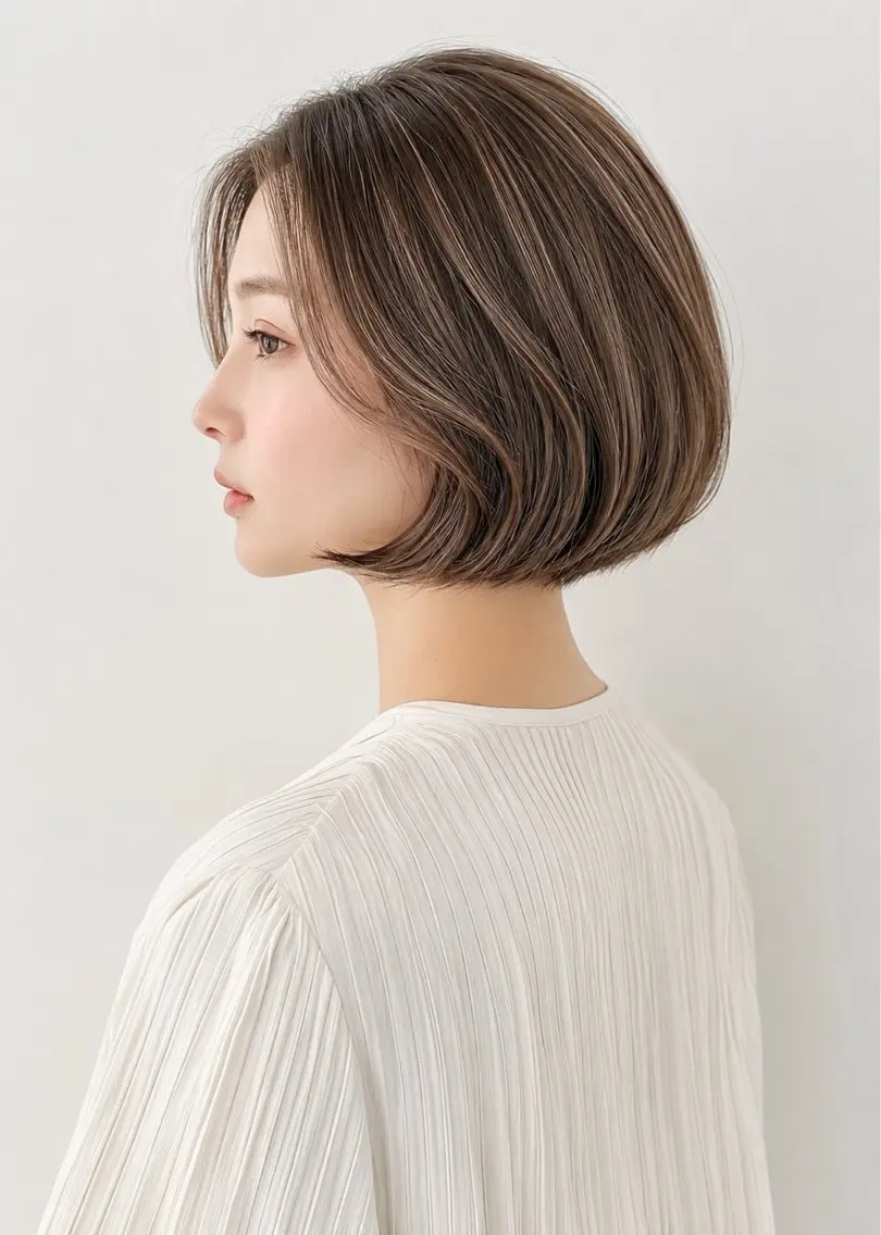 ショート カラー ヘアカラー トリートメント 佐藤優晟/カラー/ 癖毛ショート/表参道のヘアスタイル
