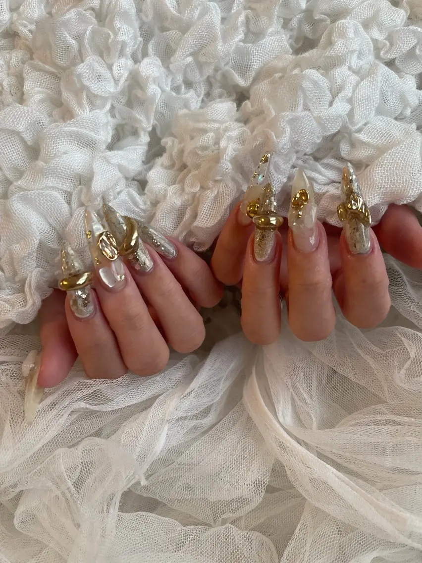 ロング ハンドネイル Lua.nail. るなのネイルデザイン