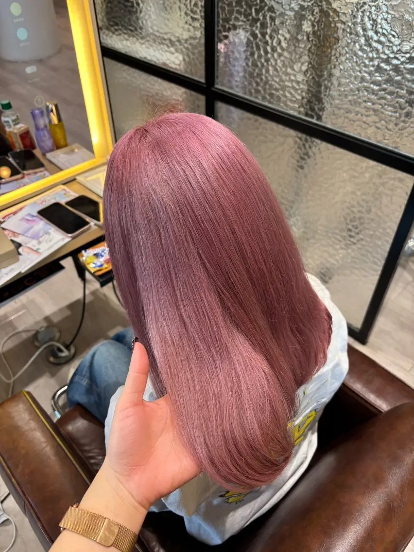 セミロング カット ヘアカラー Louvre Sty list/ERIKAのヘアスタイル