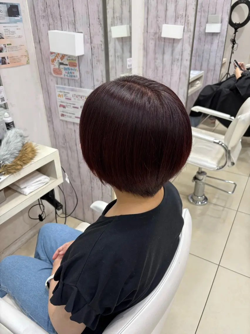 ショート カラー 🌸暖色髪質改善 MEI🌸のヘアスタイル