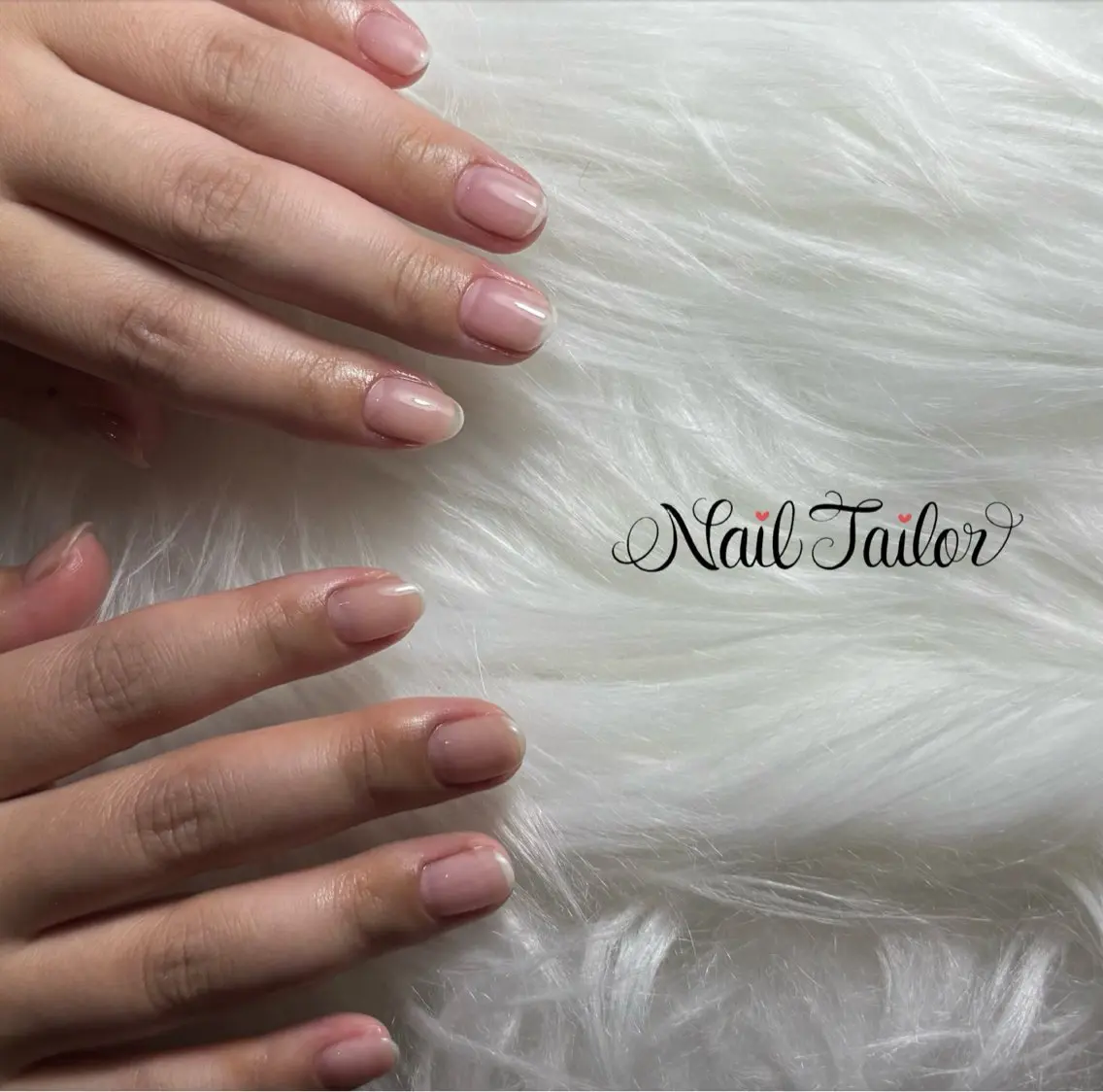 ネイル クリアネイル ジェルネイル ハンドケア NailTailor ネイルテイラーのネイルデザイン