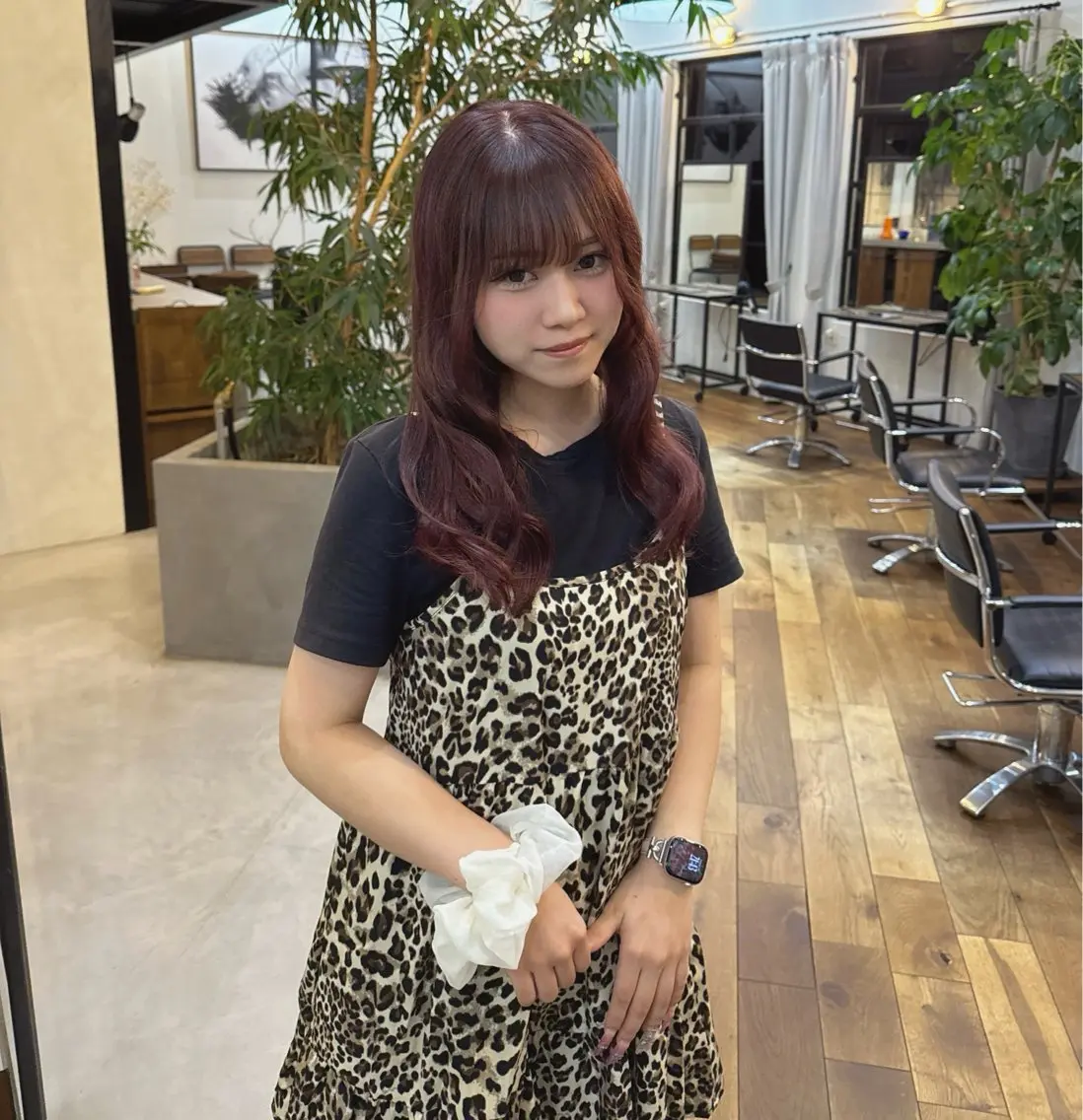 カラー ブリーチ ヘアカラー 市川 夢のヘアスタイル