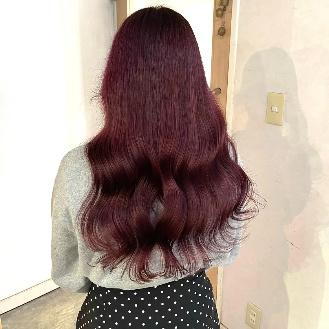 ロング ヘアカラー トリートメント ナカヤマナナエ ♡のヘアスタイル