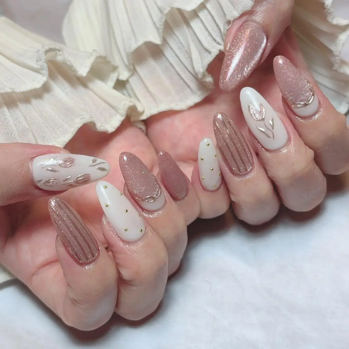 ネイル ハンドネイル 🩷Yun nail Salon 本店🩷のネイルデザイン