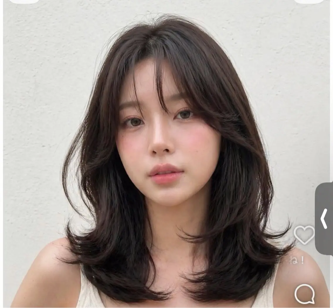 セミロング 中沢 勇一のヘアスタイル