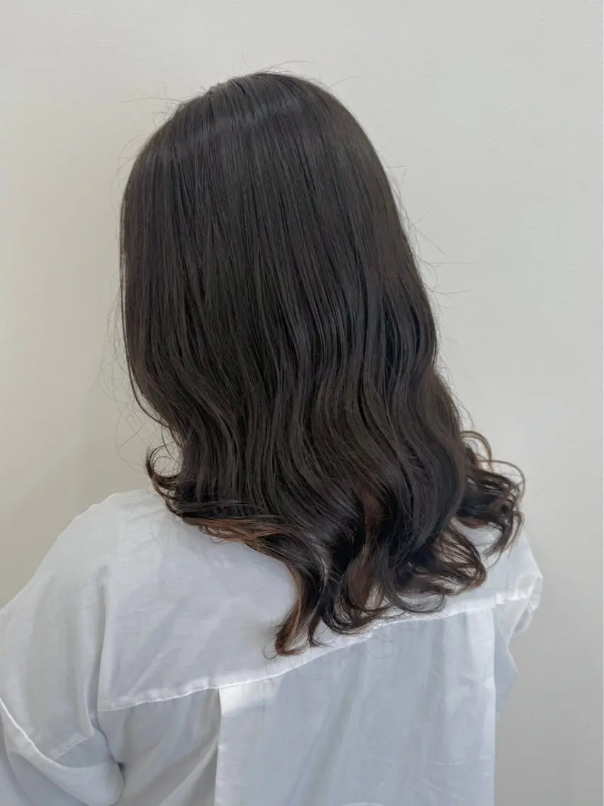 カラー パーマ 林 杏夏のヘアスタイル