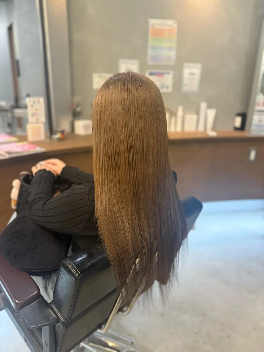 エクステ ♡noa/ボブ ナチュラルカラー♡のヘアスタイル