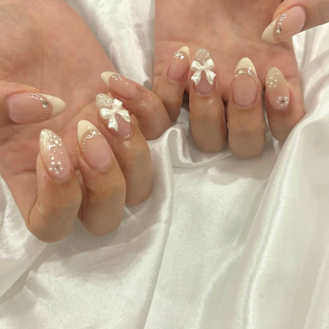 ネイル フレンチネイル y'sbeauty 天王寺店のネイルデザイン