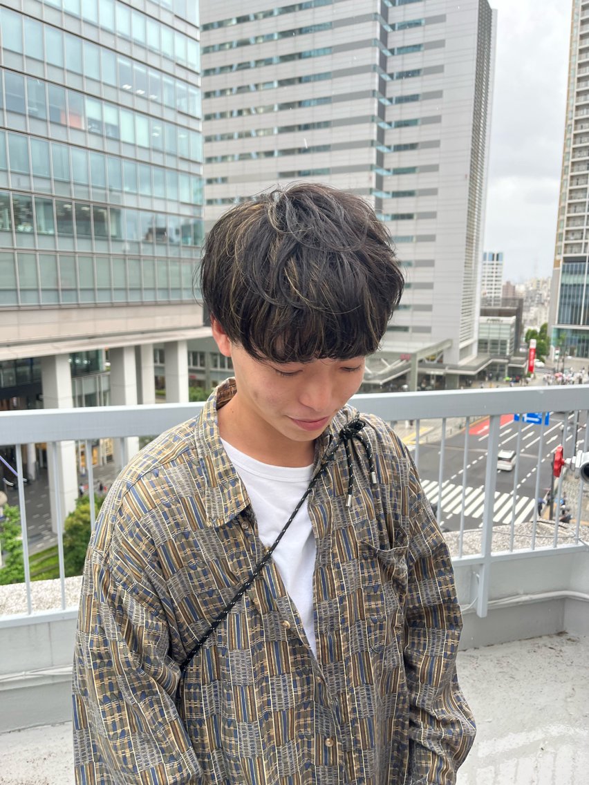 カラー メンズ ヘアカラー 中目黒 akaneのヘアスタイル