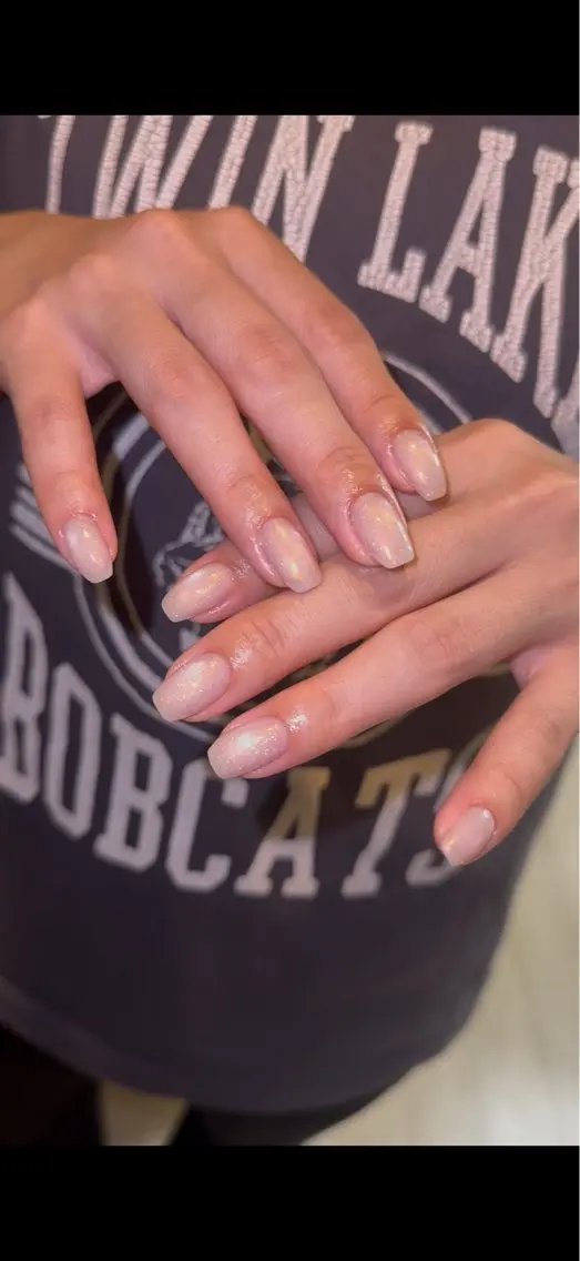 ネイル オーロラネイル ハンドネイル nailsalon NANAのネイルデザイン