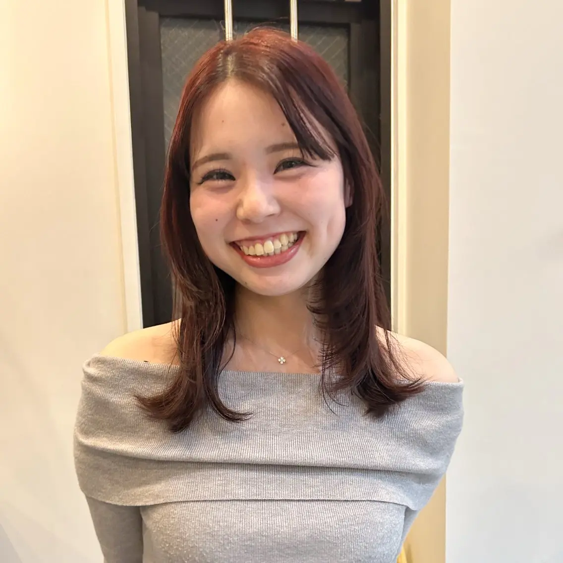 ロング カット ヘアカラー メイ🩰 梅田/ヘアセットのヘアスタイル