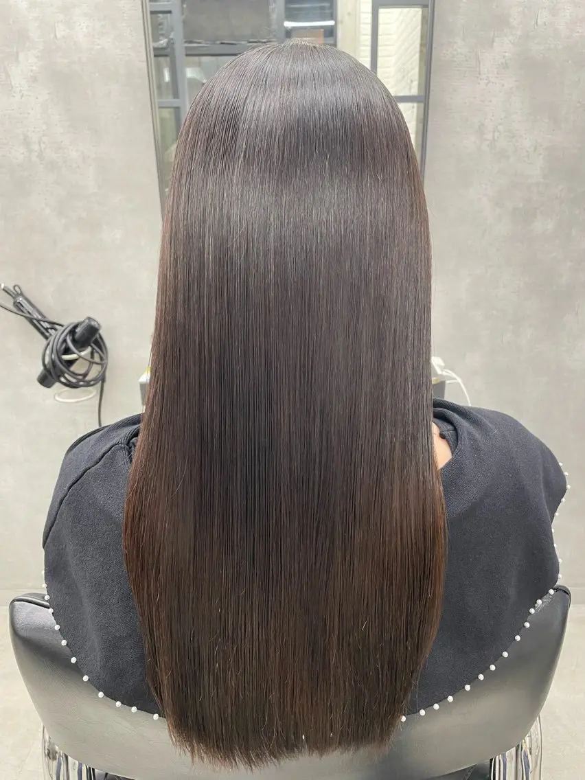 ロング 縮毛矯正 すぐ巻ける縮毛矯正 🍀勝倉　麗のヘアスタイル