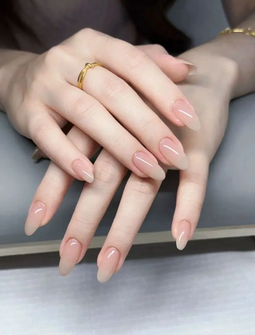 ネイル アートネイル 長さ出し フラッシュネイル フレンチネイル ジェルネイル kana nailのネイルデザイン