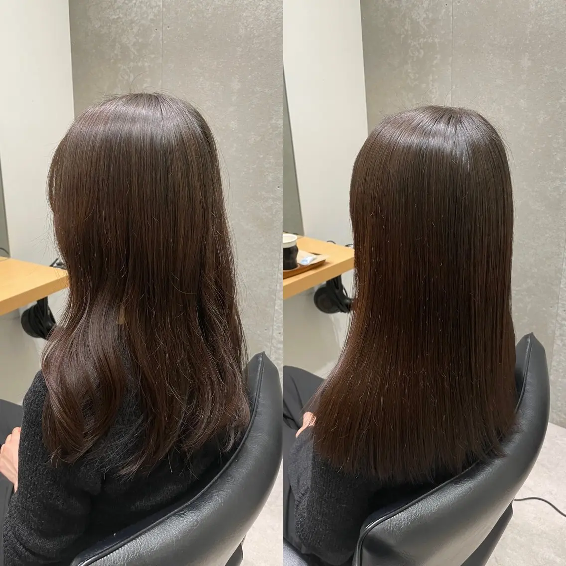 セミロング 髪質改善 トリートメント カット トリートメント 髪質改善ヘアケア 艶髪特化/上田のヘアスタイル