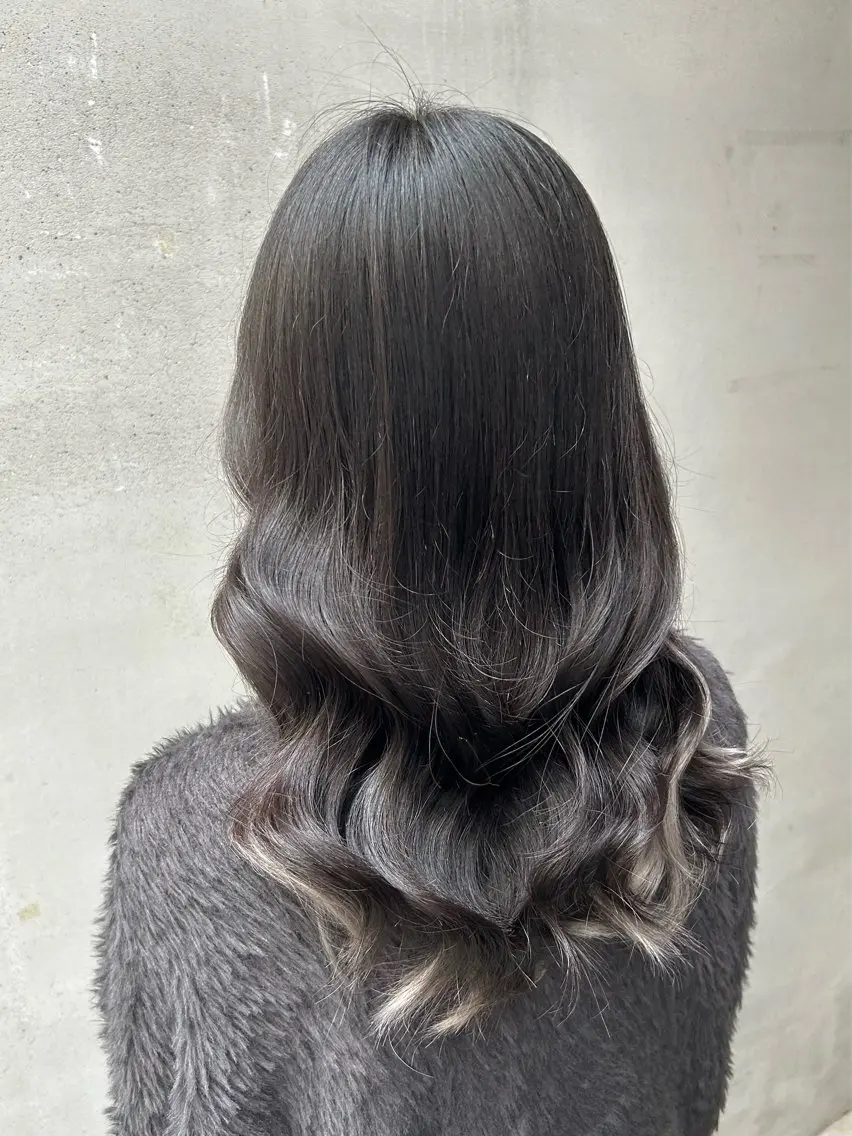 セミロング シールエクステ エクステ エクステ専門店AIM ★めあのヘアスタイル
