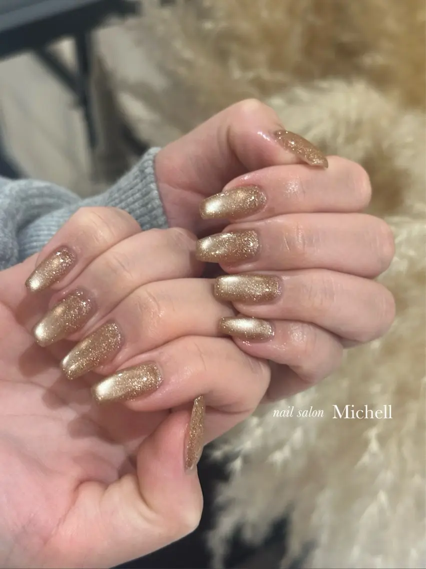 ネイル マグネットネイル ハンドネイル Michell_ dianaのネイルデザイン