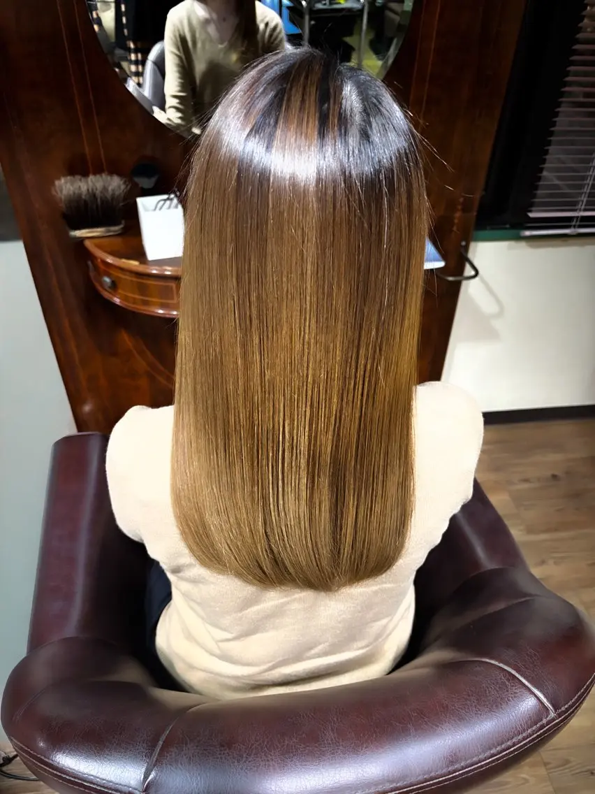 セミロング トリートメント . kanokoのヘアスタイル