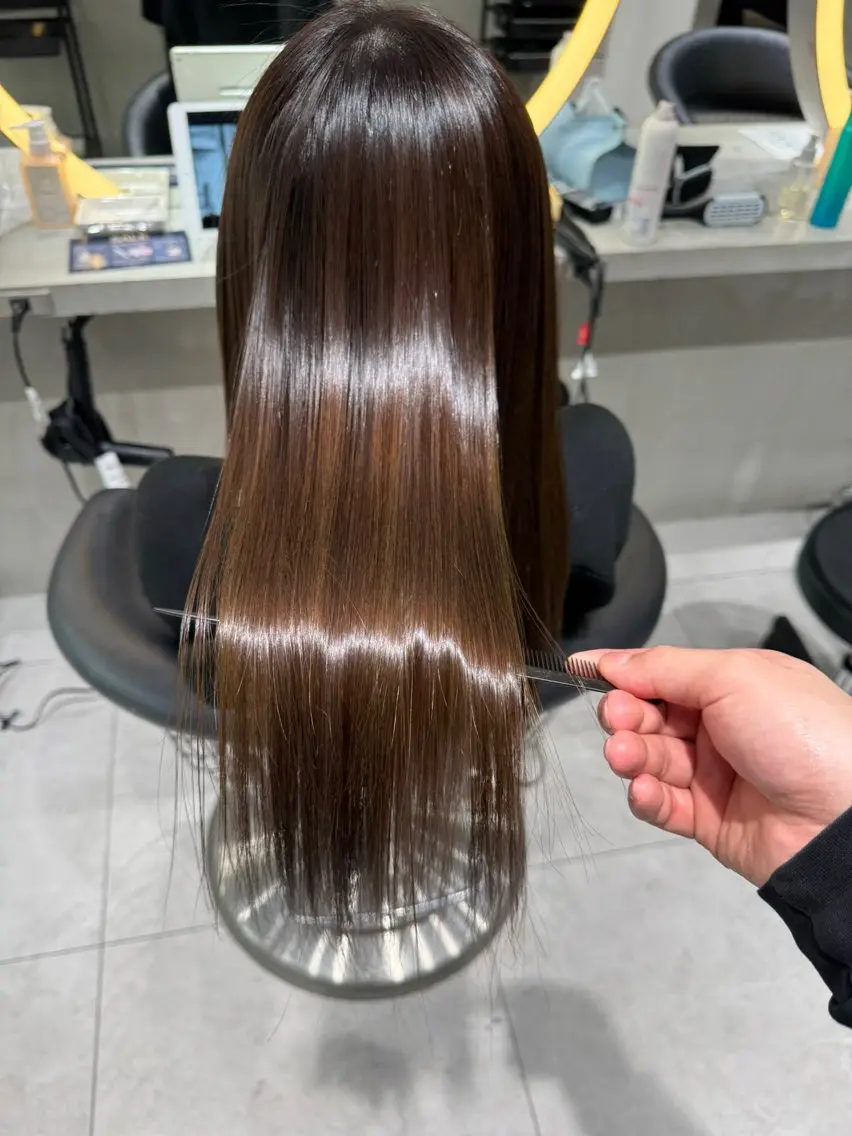 カット 縮毛矯正 トリートメント レイヤー/縮毛矯正 マスター✨️タケルのヘアスタイル