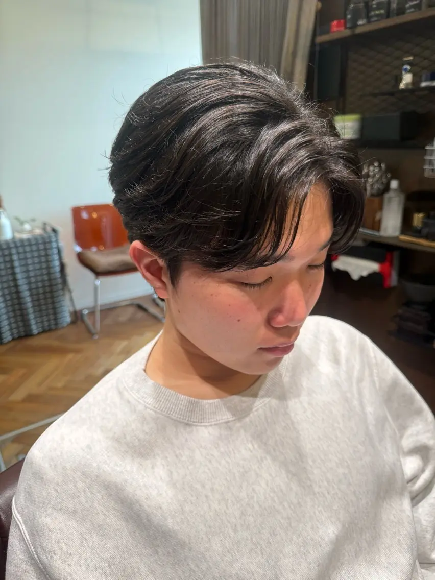 似合わせメンズカット➕眉カットの写真