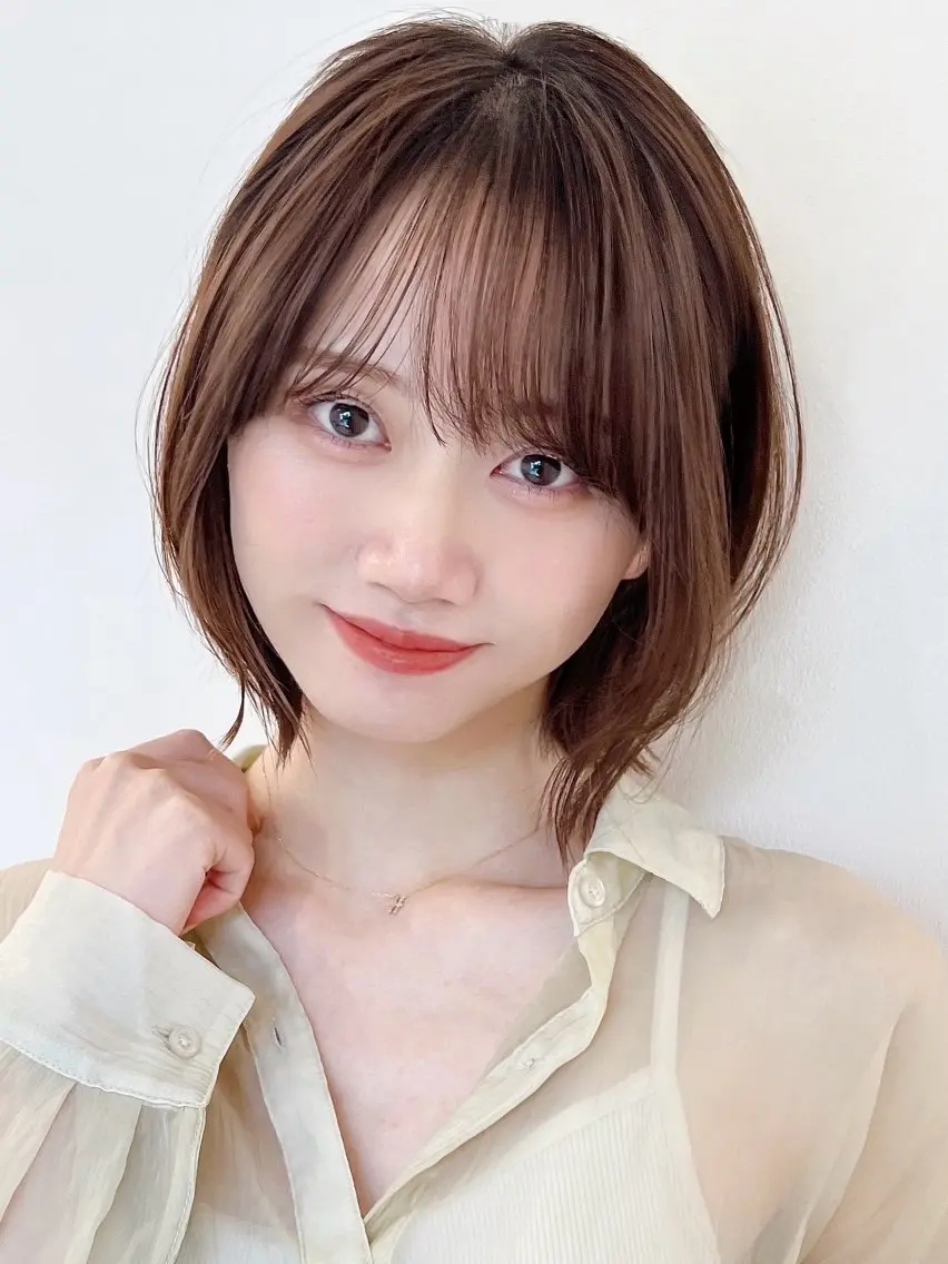 ショート 小顔ショート🌿 Say.石川葵のヘアスタイル