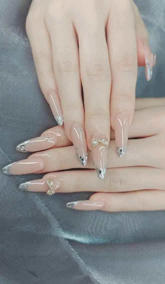 ネイル べっ甲ネイル チークネイル フレンチネイル 韓国ネイル ニュアンスネイル ♡Sherry  Nail♡のネイルデザイン