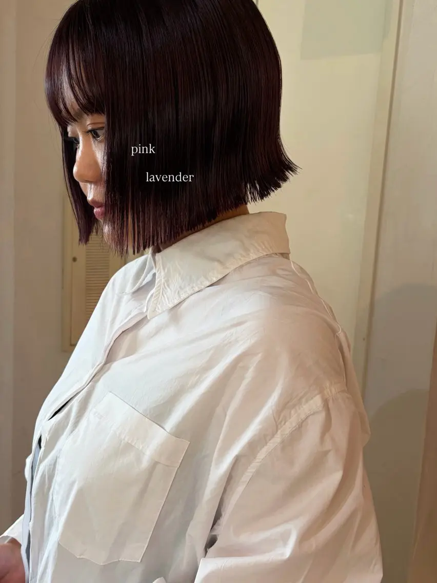 ショート ヘアカラー トリートメント 横浜美容室LINE /古賀紅音のヘアスタイル