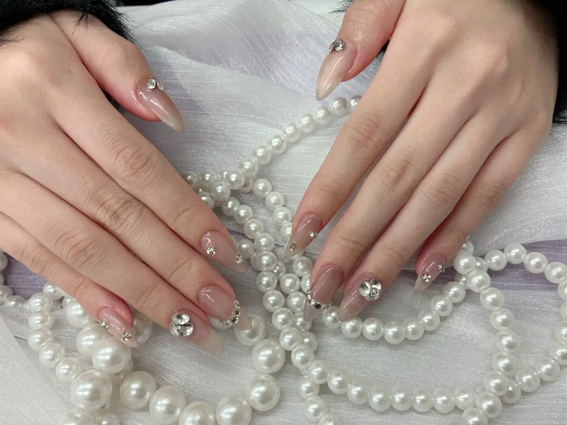 ネイル ハンドネイル 🩵Minmin nail salonのネイルデザイン