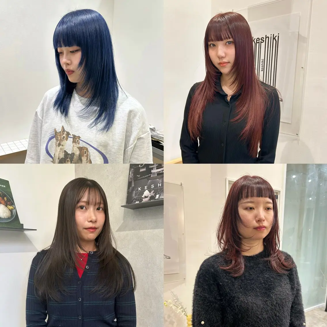 セミロング カラー レイヤーカット KAZU/レイヤー レイヤー/ハイトーンのヘアスタイル