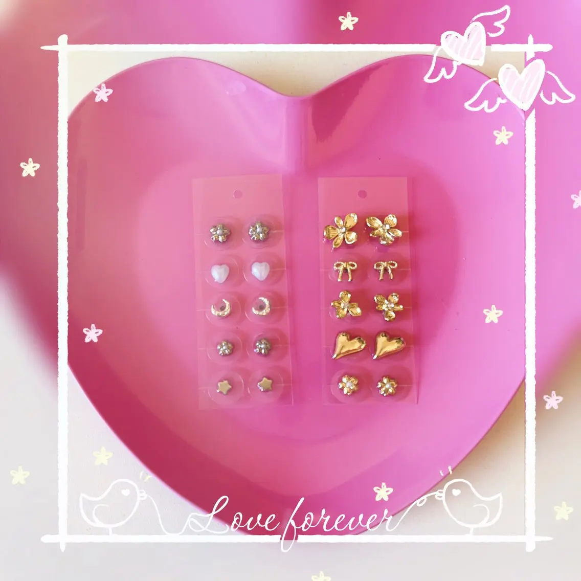 💎耳ツボジュエリー両耳12粒つけ放題💎の写真