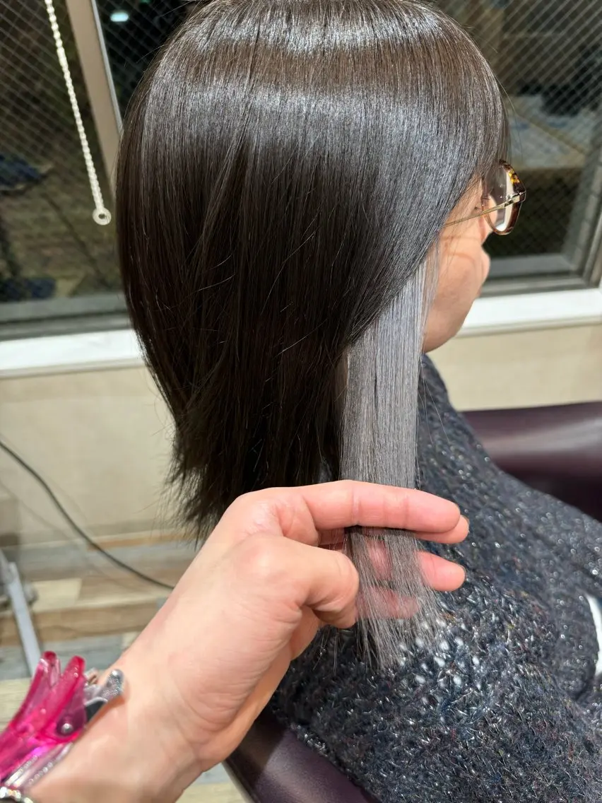 ミディアム chill_ KAZUKIのヘアスタイル
