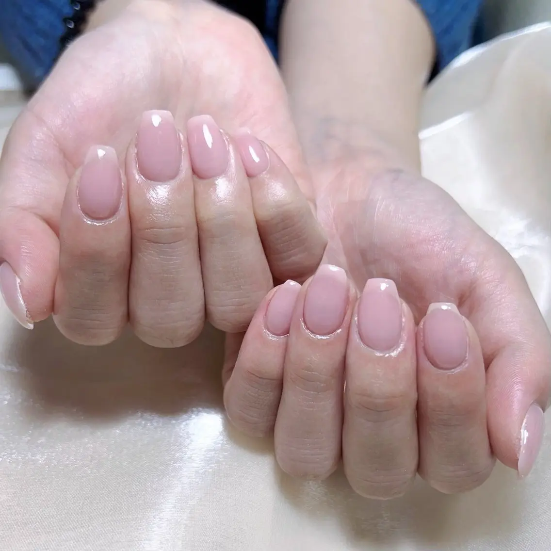 メンズ ネイル メンズ韓国風 アートネイル オーロラネイル ガーリー キラキラネイル ハンドネイル Nail salon 木にいるのネイルデザイン