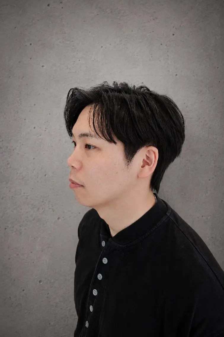 ショート カット パーマ トリートメント 社内カット講師・店長 菅原賢一のヘアスタイル
