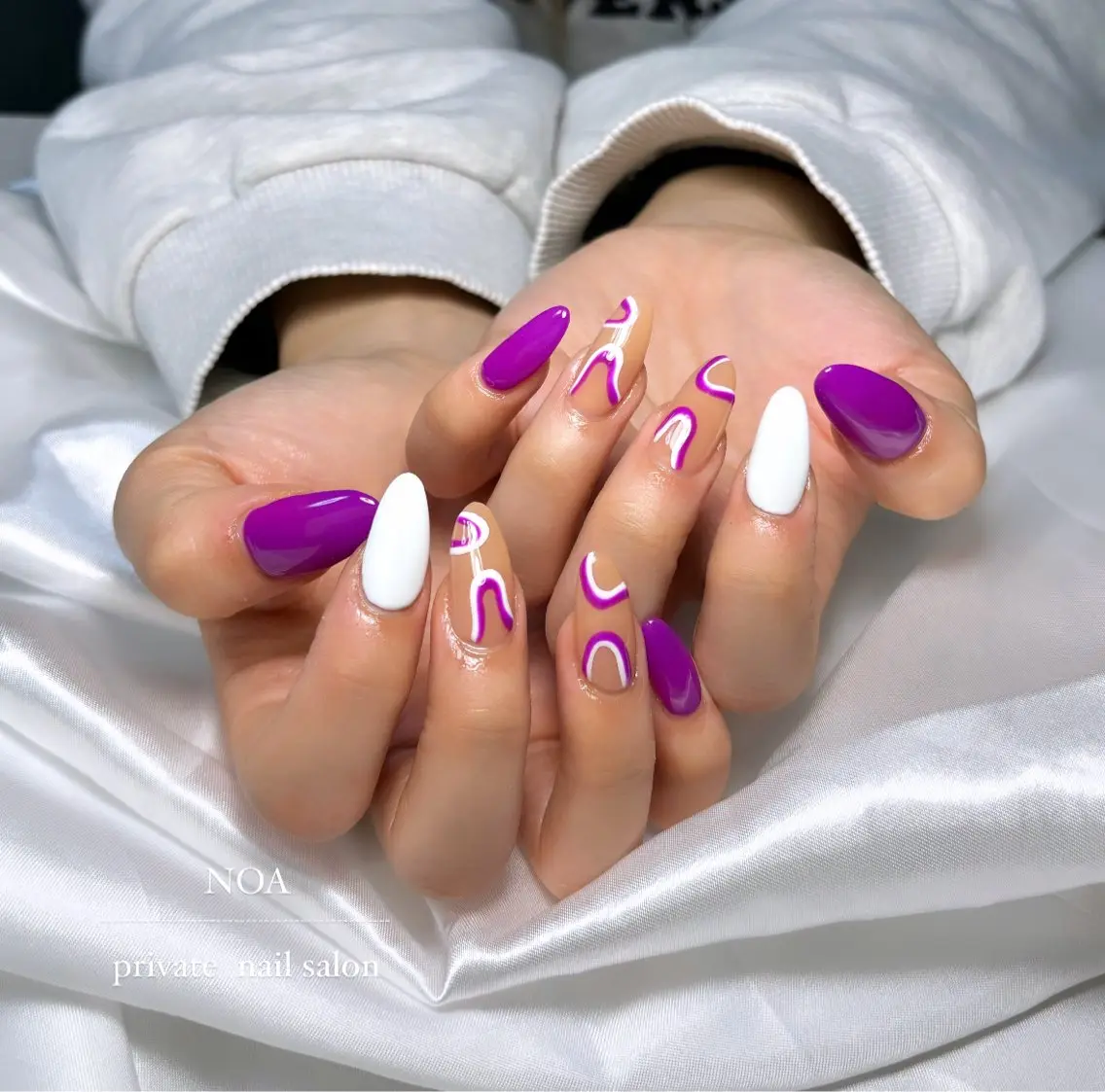 ネイル 持ち込み NOA NAILのネイルデザイン
