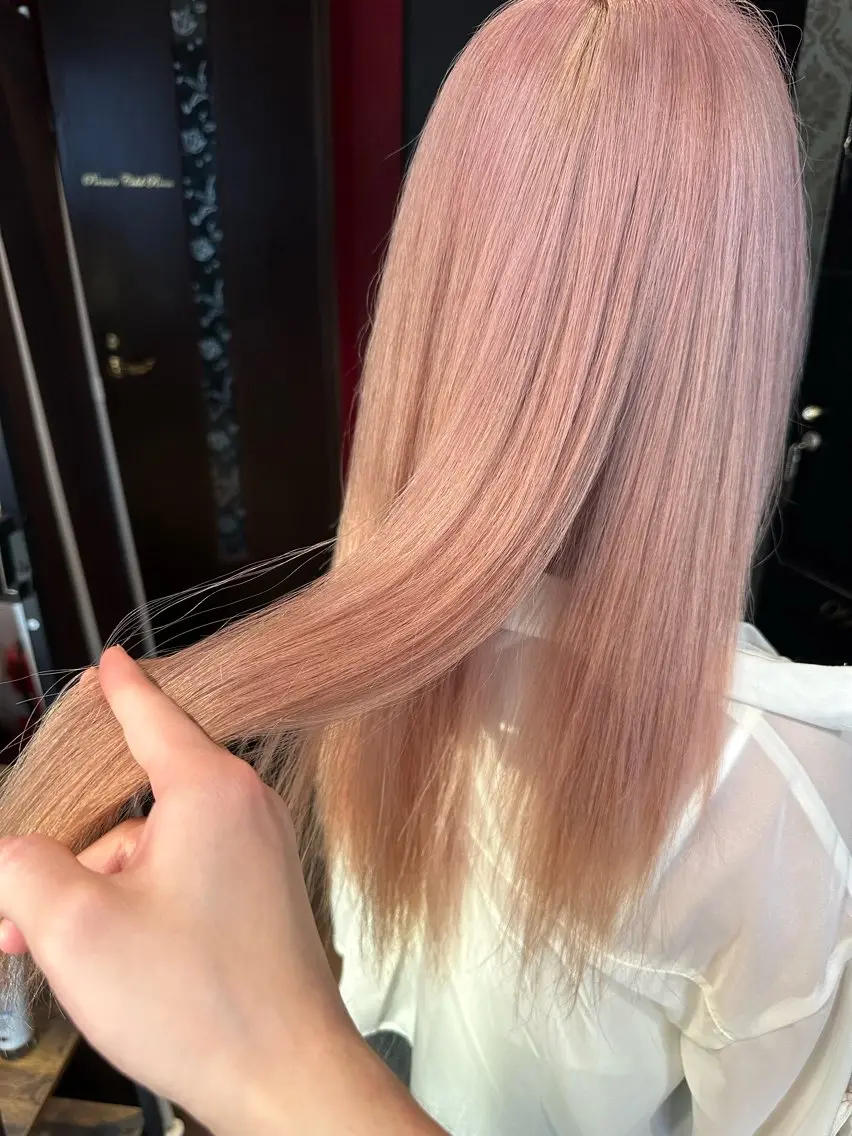 ⭐️カット➕ブリーチダブルカラー➕トリートメント⭐️の写真