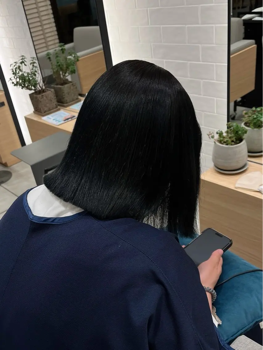 ミディアム カラー ヘアカラー トリートメント stair:case 💖大類舞衣子💖のヘアスタイル