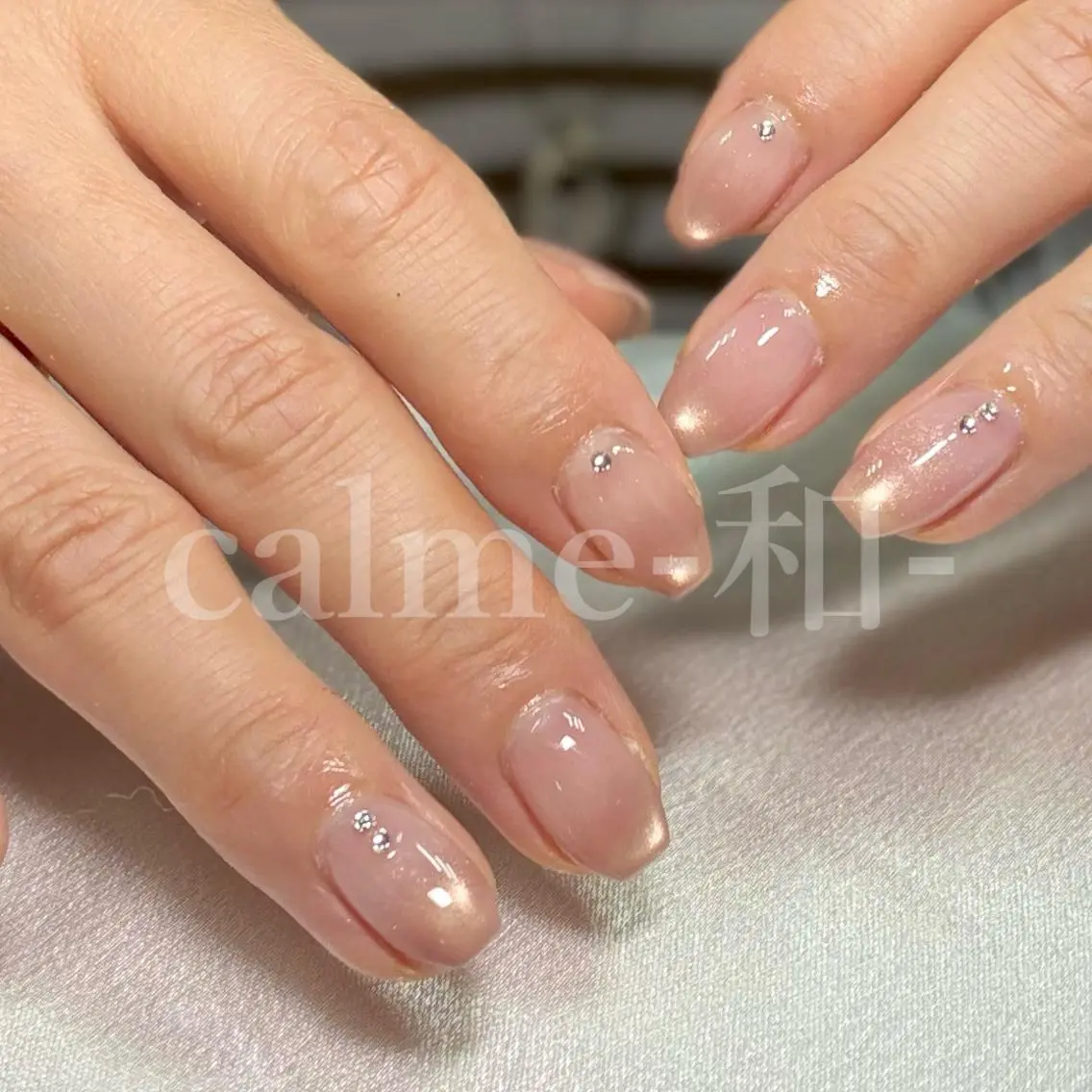ネイル ハンドネイル calme-和- 753のネイルデザイン