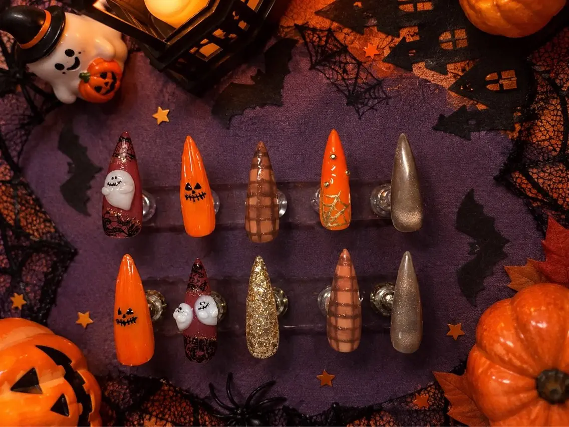 ネイル ハロウィン aime Kanaのネイルデザイン