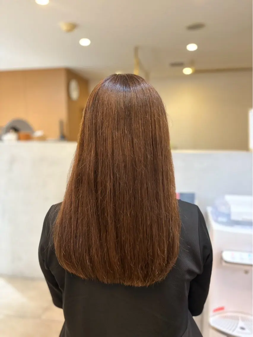 カラー ヘアカラー 城所 瑠珠来のヘアスタイル