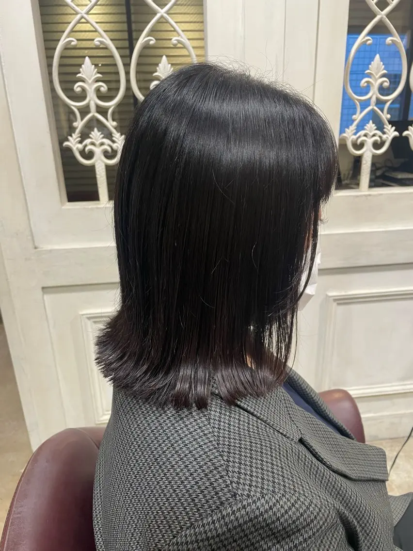 ミディアム ゆず .🎀のヘアスタイル