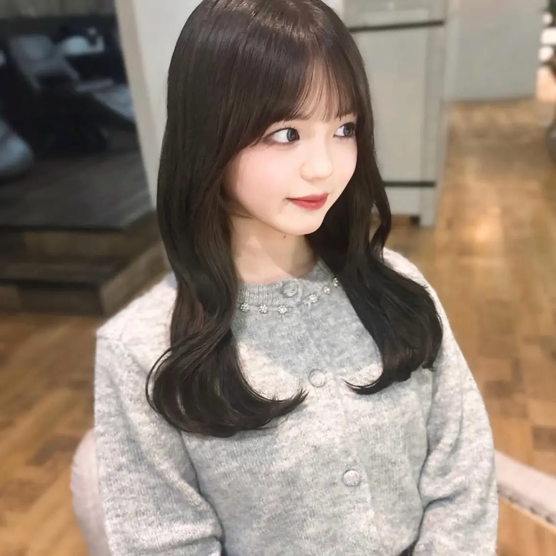 ロング カラー AKIHO/矢場町 ／メンズカットモデルのヘアスタイル