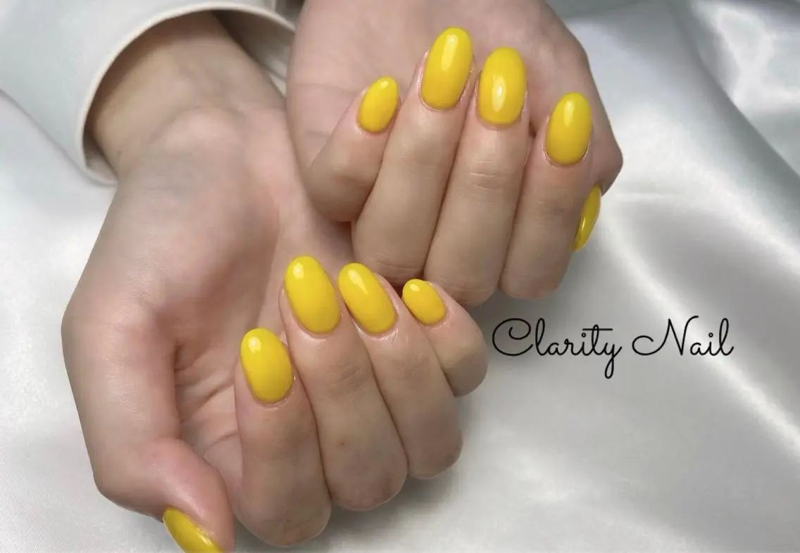 ネイル ワンカラーネイル ハンドネイル Clarity Nailのネイルデザイン